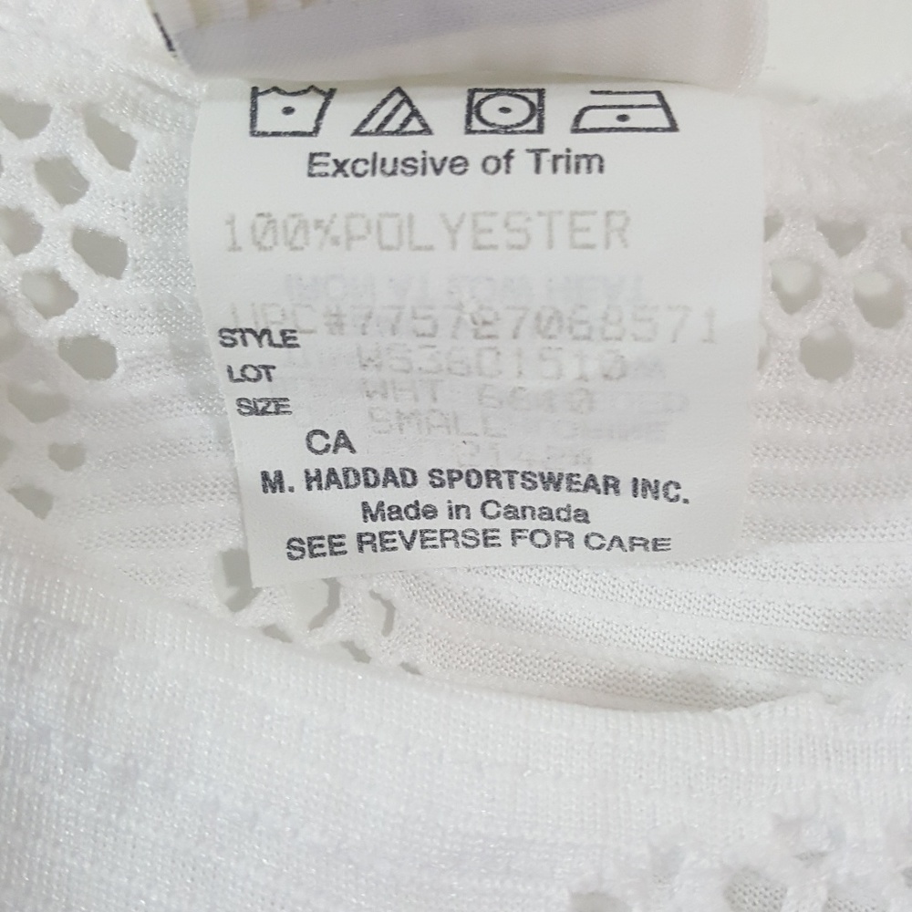 Swimsuit Cover-up White Size Small  White Stag - Picture 5 of 7